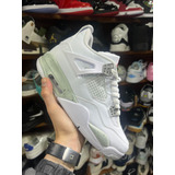 Tenis Botas Jd4 Retro Gris Blancos Espc 4 Original + Envgts