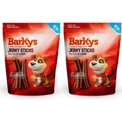 Barkys Premios Para Perros Palitos De Carne 2 Bolsas De 1kg | Meses sin interés