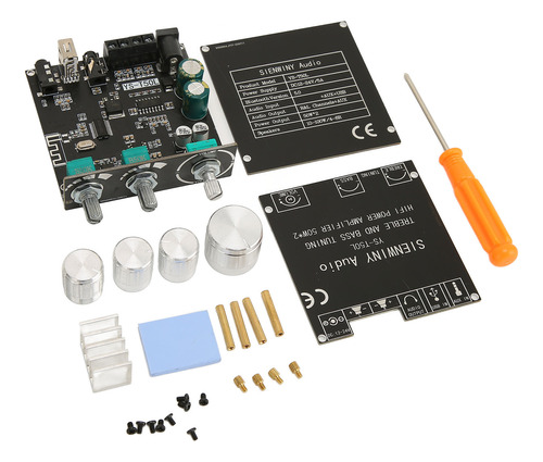 Placa Modular Amplificadora De Potencia Estéreo 5.0 De Doble