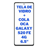 Tela Vidro Frontal Oca S Touch Display Galaxy S20 Fe 4g G780