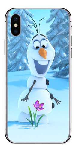 Funda Para iPhone Todos Los Modelos Acrigel Olaf Disney