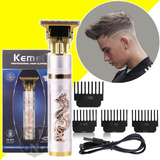 Máquina Aparador De Cabelo E Barba Kemei Km 762 Profissional