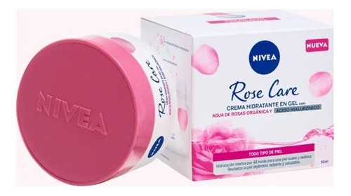 Nivea Crema Facial Hidratante Rose Care X 50 Ml