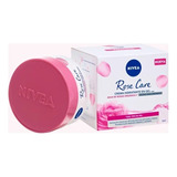 Nivea Crema Facial Hidratante Rose Care X 50 Ml