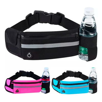 Cangurera deportiva Black Mamut múltiples compartimentos color negro | MercadoLibre