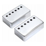 Guitar Pickup Covers Chrome Para Gibson Electric Guitar 2pcs