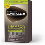Shampoo Tinte Desvanecedor Canas Control Gx Just For Men