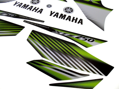 Kit Adesivos Yamaha Lander 250 2009 Preta 10194