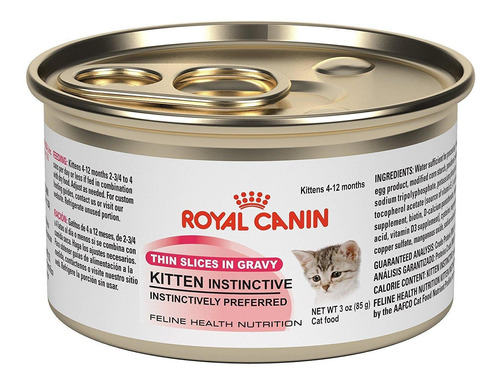 Alimento Para Gato - Royal Canin Lata Kitten  85 Gr