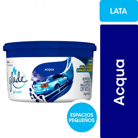 Glade Gel Auto Aromatizante Aqua Elimina Olores Y Aromatiza