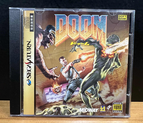 Doom Sega Saturn Original Japonês