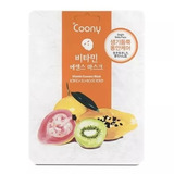 Máscara Facial Vitamina Coony Korean Sheetmask Antimanchas