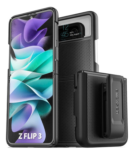 Funda Con Clip De Cinturón Para Galaxy Z Flip 3