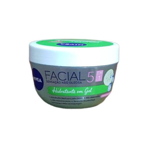 Creme Facial Nivea Hidratante Em Gel Pele Oleosa 100g