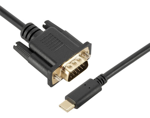 Cable Usb C A Vga Portátil Tipo C A Vga De 1,8 M Y 1080p