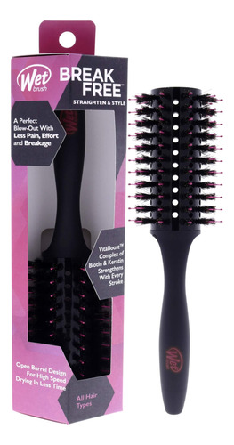 Cepillo Redondo Wet Brush & Style - Para Todo Tipo De Cabell