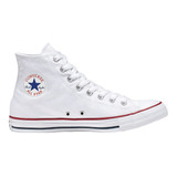 Zapatilla Converse All Star Hi Lona Botita Original Blanco