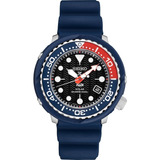 Relógio Seiko Sne499 Solar Dive Tuna Azul Padi Prospex