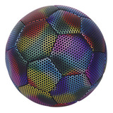 Balón De Fútbol Holográfico Que Brilla En La Oscuridad Que