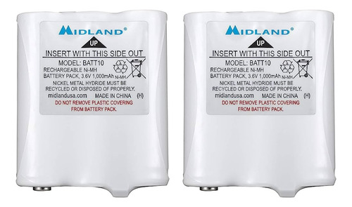 Midland Baterias Recargables Radios De Comunicacion Avp13