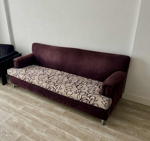 Sillon 3 Cuerpos 1.80m Con Patas Metalicas