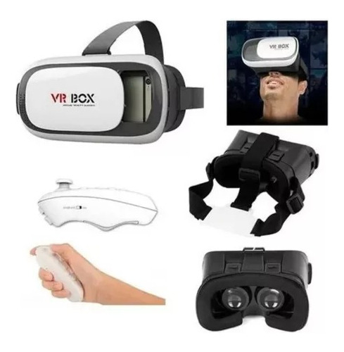 Gafas 3d Realidad Virtual Vr Box Glasses Original + Control