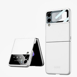 Case Carcasa Forro Para Samsung Galaxy Z Flip3 5g Con Vidrio