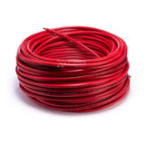 Cable Flexible Automotriz Calibre 10 Rojo Rollo 30 Metros