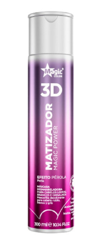 Matizador 3d Magic Power - Efeito Pérola - 300ml L