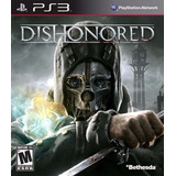 Jogo Dishonored Playstation 3 Ps3 Mídia Física Original Game
