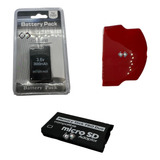 Batería Compatible Psp Slim 2000 3000 Tapa Produo Sd Memoria