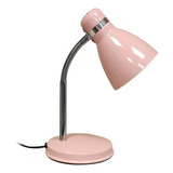 Lampara Velador Flexible Candil Pipo Apto Led Color De La Estructura Rosa Color De La Pantalla Rosa