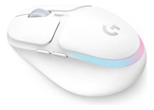 Mouse Gamer Sem Fio Logitech G705 Rgb Bluetooth Usb Branco