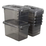 Doryh Caja De Plastico Con Tapa