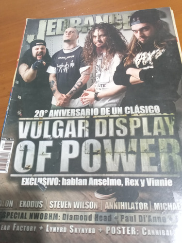 Jedbangers-pantera-vulgae Display Of Power-revista-vhs