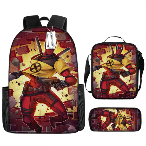 Mochila Escolar De La Serie Marvel Hero En Torno A La Moda T