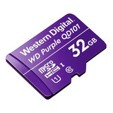 Tarjeta Microsdxc Western Digital Purple 32gb Clase 10