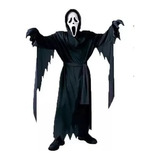 Disfraz Scream Con Máscara Scary Movie Grito Terror Halloween