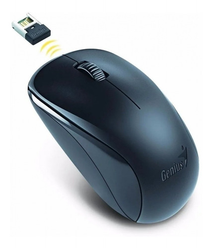 Mouse Inalámbrico Genius Nx-7000 1200dpi - Color Negro 