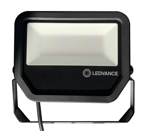 Proyector Led Reflector Ledvance 50w Luz Calida Exterior Color De La Carcasa Negro Color De La Luz Blanco Cálido