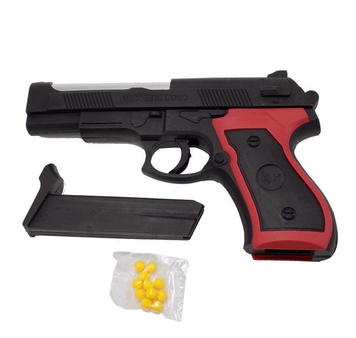 Pistola Con Balines De Plastico Recargable Juguete Niños 