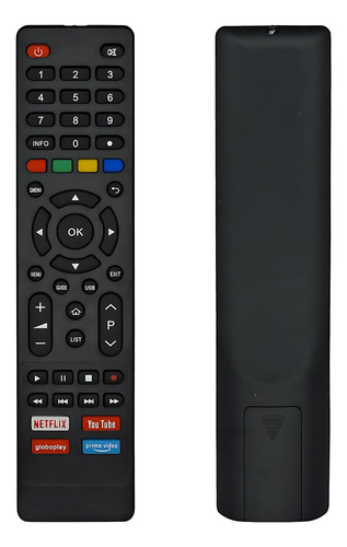 Controle Remoto Tv Philco Smart Ph55 Tecla Netflix Globoplay