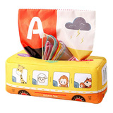 Brinquedos Montessori Para Bebês, Caixa De Lenços De