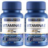 Kit 2x Vitamina E - 400ui - 60 Capsulas