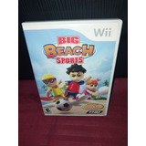 Jogo Original Completo Big Beach Sports P/ Nintendo Wii 