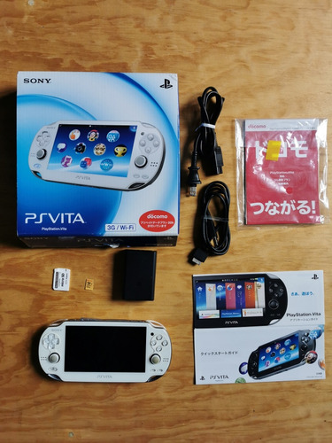 Sony Ps Vita Oled 3g Crystal White Completa