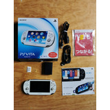 Sony Ps Vita Oled 3g Crystal White Completa