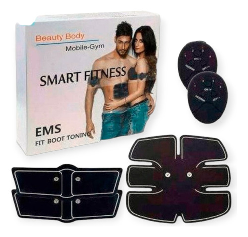 Electro Estimulador Muscular, Tonificador De Brazos Y Abdome