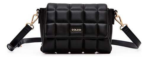 Bolsa Crossbody Colcci Pillow Ve24 Preto Feminino