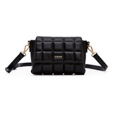 Bolsa Crossbody Colcci Pillow Ve24 Preto Feminino